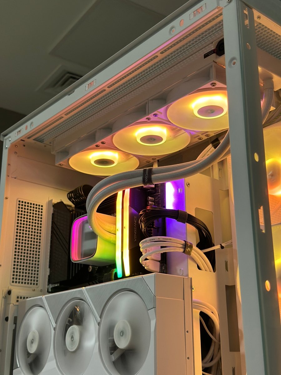 Vektra RDY CH780W Series Gaming PC - Intel Core i7 - 14700KF, Z790 WiFi, RGB 32GB 6000MHz DDR5, PCIe Gen4 NVMe M.2 SSD 1TB, 750W 80 Plus Gold, 360mm Liquid Cooler, 2 Years Warranty - Vektra Computers LLC Vektra RDY CH780W Series Gaming PC - Intel Core i7 - 14700KF, Z790 WiFi, RGB 32GB 6000MHz DDR5, PCIe Gen4 NVMe M.2 SSD 1TB, 750W 80 Plus Gold, 360mm Liquid Cooler, 2 Years Warranty - Vektra Computers LLC